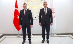 İçişleri Bakanı Çiftçi, Sağlık Bakanı Memişoğlu ile görüştü