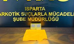 Isparta'da kağıda emdirilmiş uyuşturucu operasyonu