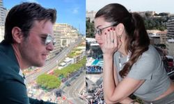 Kıvanç Tatlıtuğ ve Başak Dizer çifti Monaco Grand Prix'inde