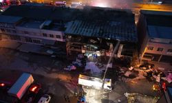 Konya'da mobilya fabrikasında yangın: 1 itfaiye eri şehit oldu