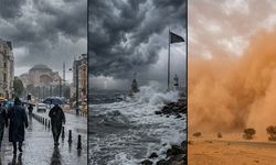 Meteoroloji'den çok sayıda il için uyarı! Sağanak yağış, fırtına ve toz...