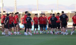 Milliler ABD maçı hazırlıklarını sürdürdü