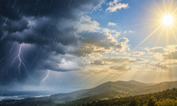 Meteoroloji'den sağanak ve kuvvetli rüzgâr uyarısı!