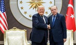 Beyaz Saray, Trump ve Erdoğan'ın tokalaştığı fotoğrafı paylaştı