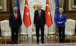 Cumhurbaşkanı Erdoğan, AB Komisyonu Başkanı Leyen ve AB Konseyi Başkanı Costa'yı kabul etti