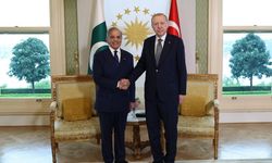 Cumhurbaşkanı Erdoğan, Pakistan Başbakanı Şahbaz Şerif'i kabul etti