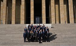 Türkiye'ye gelen NATO nezdindeki Daimi Temsilciler heyetinden Anıtkabir'e ziyaret