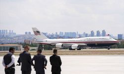 ABD Başkanı Donald Trump, NATO Zirvesi için Ankara'da! Air Force One teker koydu