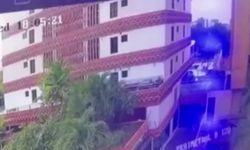 Venezuela'daki depremlerde saniyeler içerisinde çöken binanın görüntüleri ortaya çıktı