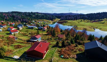 Sakarya'daki  Sultanpınar Yaylası görenleri hayran bırakıyor