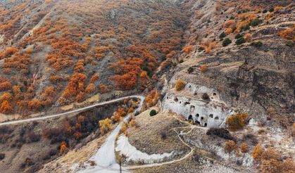 Kartpostal gibi: Ilgaz Dağları'nda sonbahar renkleri büyülüyor