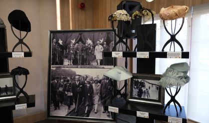 Zaman tünelinde yolculuk: Cumhuriyet dönemi şapkaları sergisinden en özel kareler