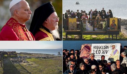 Papa 14. Leo İznik'te! Birinci İznik Konsili'nin 1700. yıl dönümünde katıldığı törenden fotoğraflar