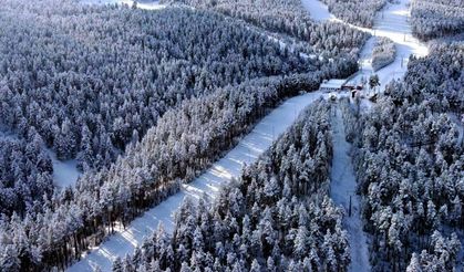 Sarıkamış karla kaplandı, ortaya eşsiz görüntüler çıktı