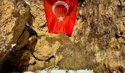 Sızır Şelalesi'nde kartpostalları aratmayan görüntüler