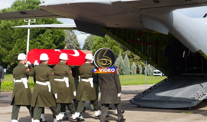 Şehit F-16 pilotunun cenazesi memleketine uğurlandı! | VİDEO