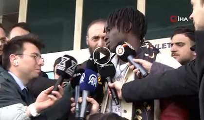 Galatasaray'ın yeni transferi İstanbul'da I VİDEO