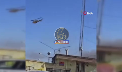 Askeri helikopter halin ortasına çatıldı: 4 ölü I VİDEO