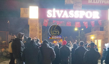 Sivas'ta ortalık karıştı! Taraftardan tesislere şok baskın I VİDEO
