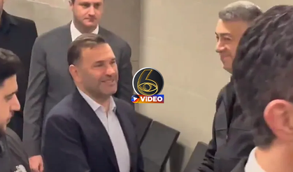 ÖZEL I Okan Buruk, Metehan Baltacı’ya destek için Çağlayan Adliyesi’nde! I VİDEO