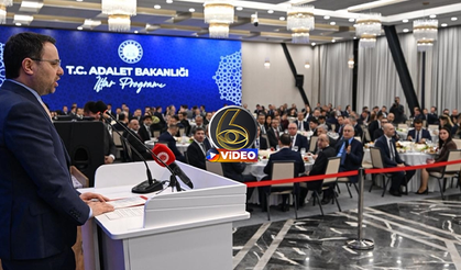 Adalet Bakanı Gürlek, Bakanlık merkez teşkilatıyla iftarda bir araya geldi! I VİDEO