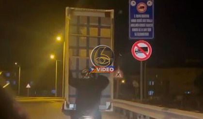 Motosikletle kanepe nakliyesi! Düzce’de görenler gözlerine inanamadı | VİDEO
