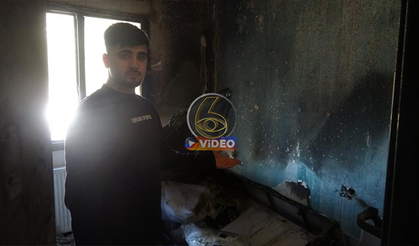 Hatay'da korkutan priz yangını: İtfaiye facianın önüne geçti | VİDEO