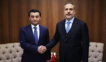 Dışişleri Bakanı Fidan, Özbek mevkidaşı Saidov ile görüştü!