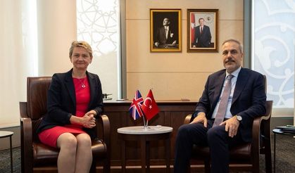 Bakan Fidan, İngiliz mevkidaşı ile görüştü