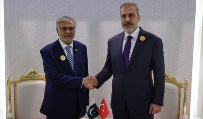 Dışişleri Bakanı Fidan, Pakistanlı mevkidaşı Dar ile görüştü