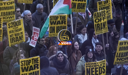 ABD ve İsrail'in İran'a karşı saldırıları protesto edildi! I VİDEO