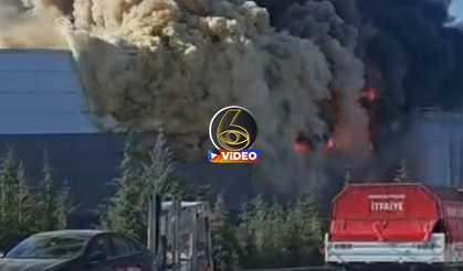 ▶️ Ankara'da bir fabrikada yangın çıktı! Çok sayıda ekip bölgeye sevk edildi | VİDEO