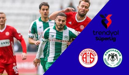 Süper Lig’de kritik randevu: Antalyaspor-Konyaspor