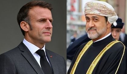 Umman Sultanı ile Fransa Cumhurbaşkanı arasında kritik görüşme!