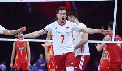 A Milli Erkek Voleybol Takımı, Çin’i 3-0’la geçti