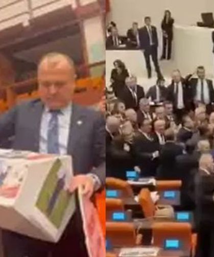 TBMM’de ‘maket tabut’ krizi: Vekiller arasında gerginlik tavan...