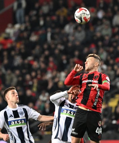 Gaziantep FK sahasında Kasımpaşa'ya karşı kazandı: 2-1