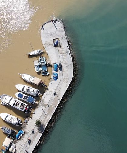 Sağanak sonrası Gökova Körfezi’nin rengi değişti