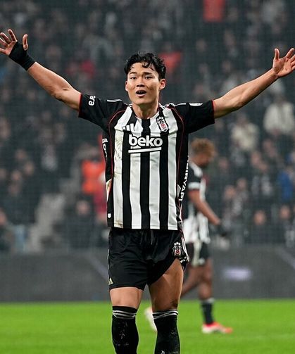 Beşiktaş’ın yeni santrforu Hyun-Gyu Oh ilk maçında golle tanıştı
