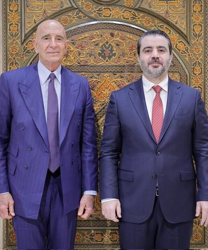 ABD’li Özel Temsilci Barrack, Suriye Dışişleri Bakanı Şeybani ile görüştü