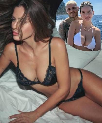 Icardi'nin sevgilisi China Suarez iç çamaşırlı pozlarıyla yürek hoplattı