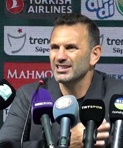 Okan Buruk: “Rize zor deplasman”