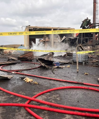 Tekirdağ'da yağ fabrikasındaki patlamada 1 işçi öldü