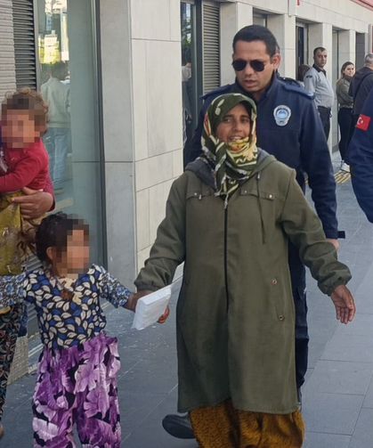 Zabıtaya dilenirken yakalanan dilenci, ‘Yetişin taciz ediyorlar' diyerek kaçmaya çalıştı