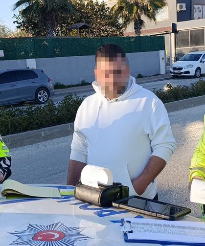 Alkollü sürücüye 390 bin liralık soğuk duş