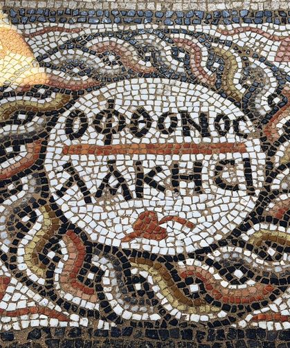 3 bin yıllık antik kentte tarihi keşif: Mozaikte "kıskanan çatlasın" yazısı