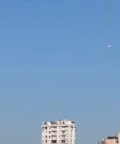 Adana'da gökyüzünden yanan cisim düştü