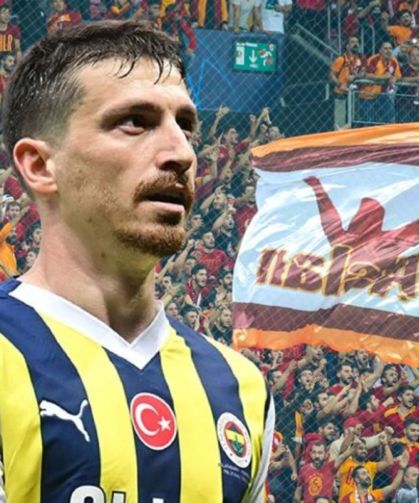 Galatasaray'ın taraftar grubundan Fenerbahçe kaptanı Mert Hakan Yandaş'a destek!
