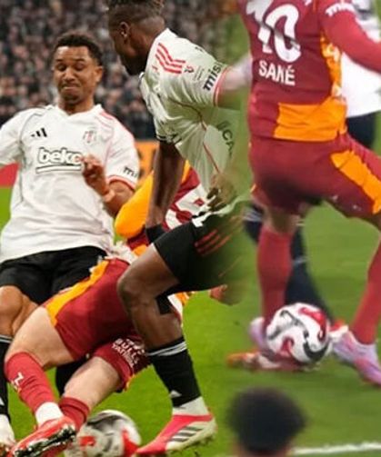 Derbide iki takımdan hakemlere karşılıklı tepki