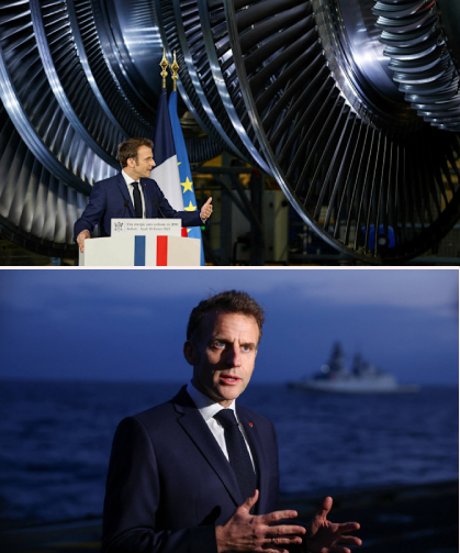 Macron: "Nükleere ihtiyacımız var"